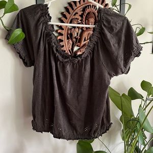 Boho style crop top